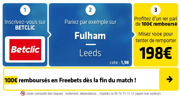pronostic Fulham Leeds