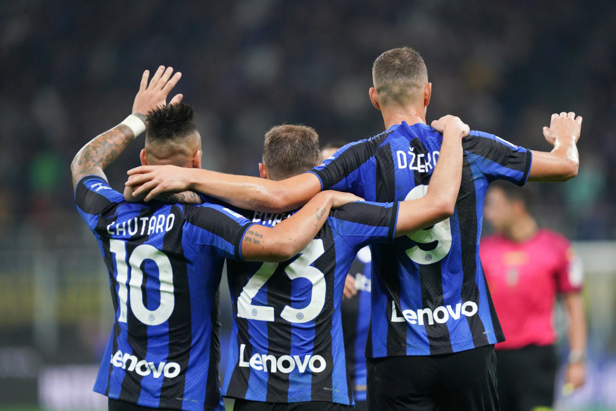 Foto Spada/LaPresse 29 ottobre 2022 - Milano , Italia - sport, calcio - Inter vs Sampdoria - Campionato italiano di calcio Serie A TIM 2022/2023 - Stadio San Siro. Nella foto: