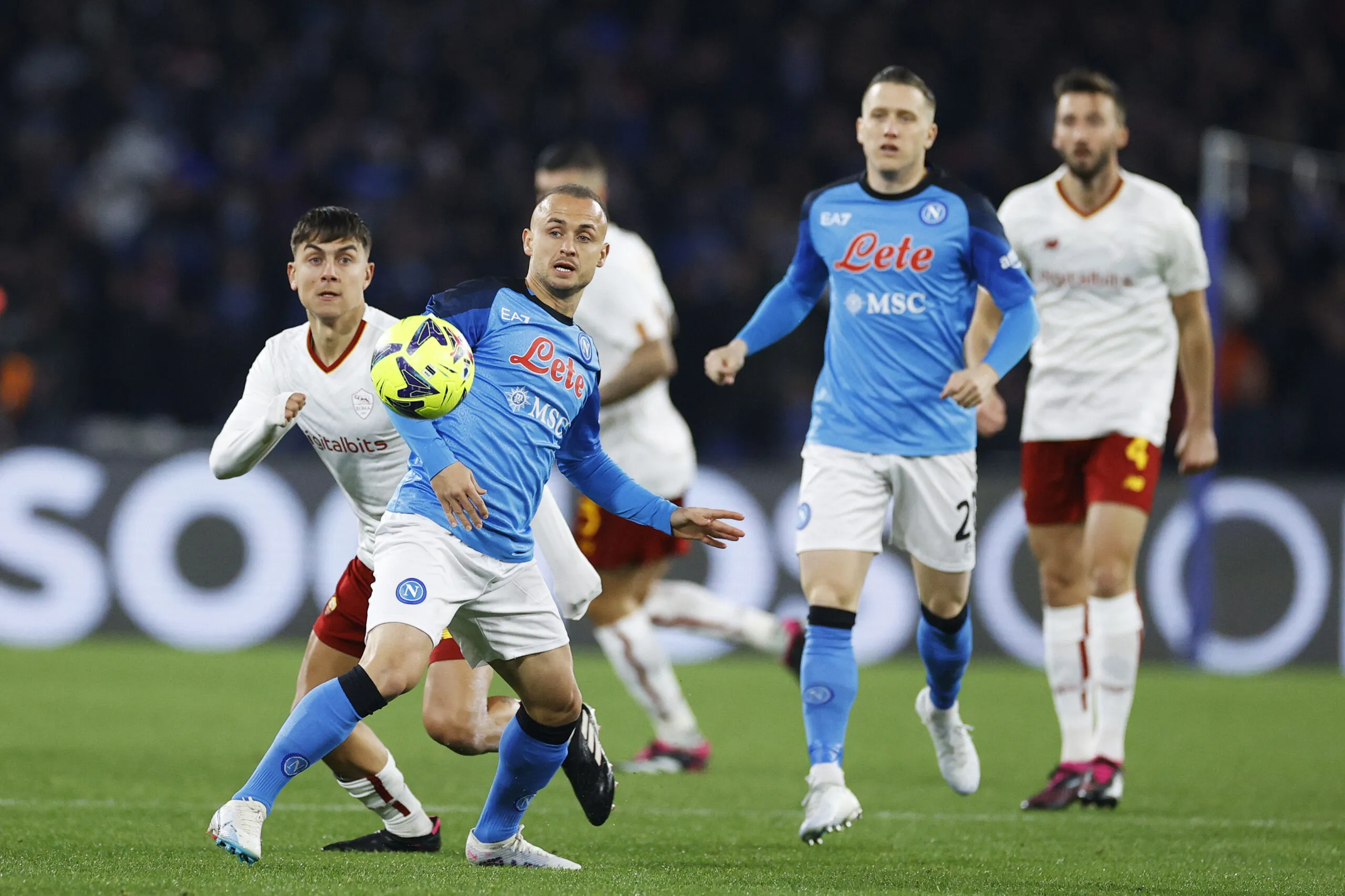 Le Napoli s&rsquo;offre la Roma