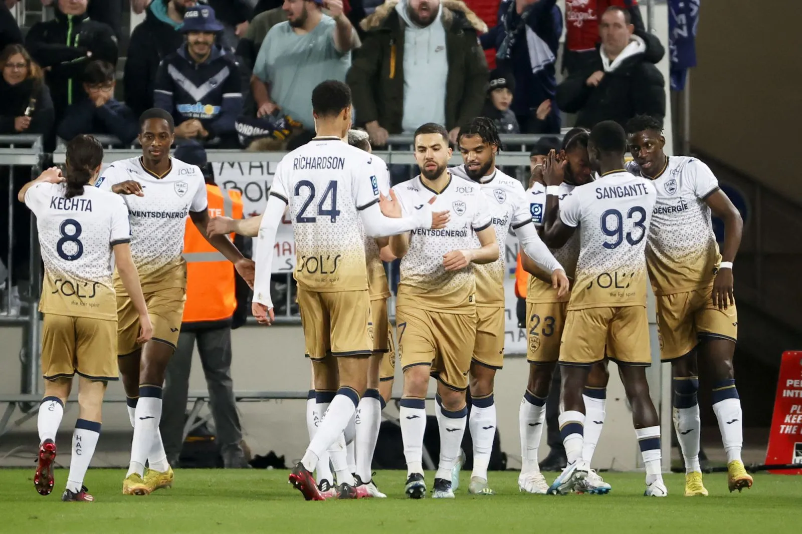 Le Havre s'est imposé à Bordeaux, mardi 31 janvier 2023.