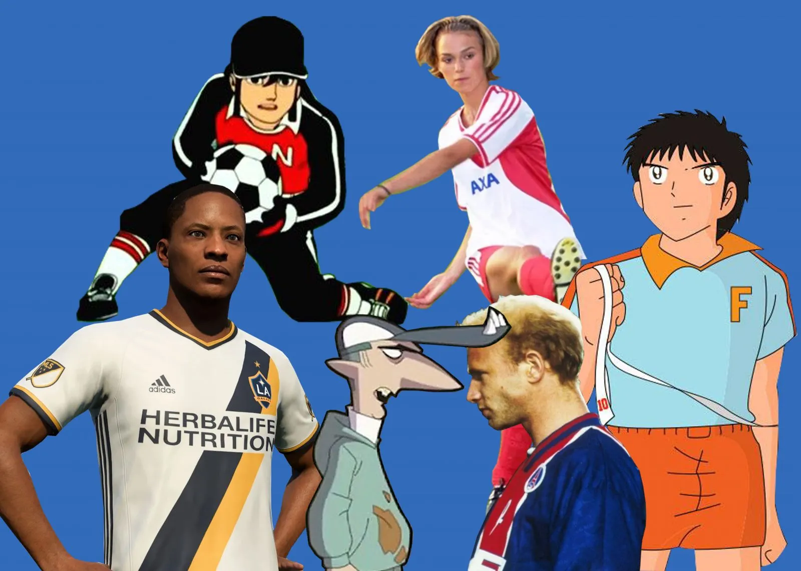 Top 100 : Footballeurs fictifs (de 40 à 31)