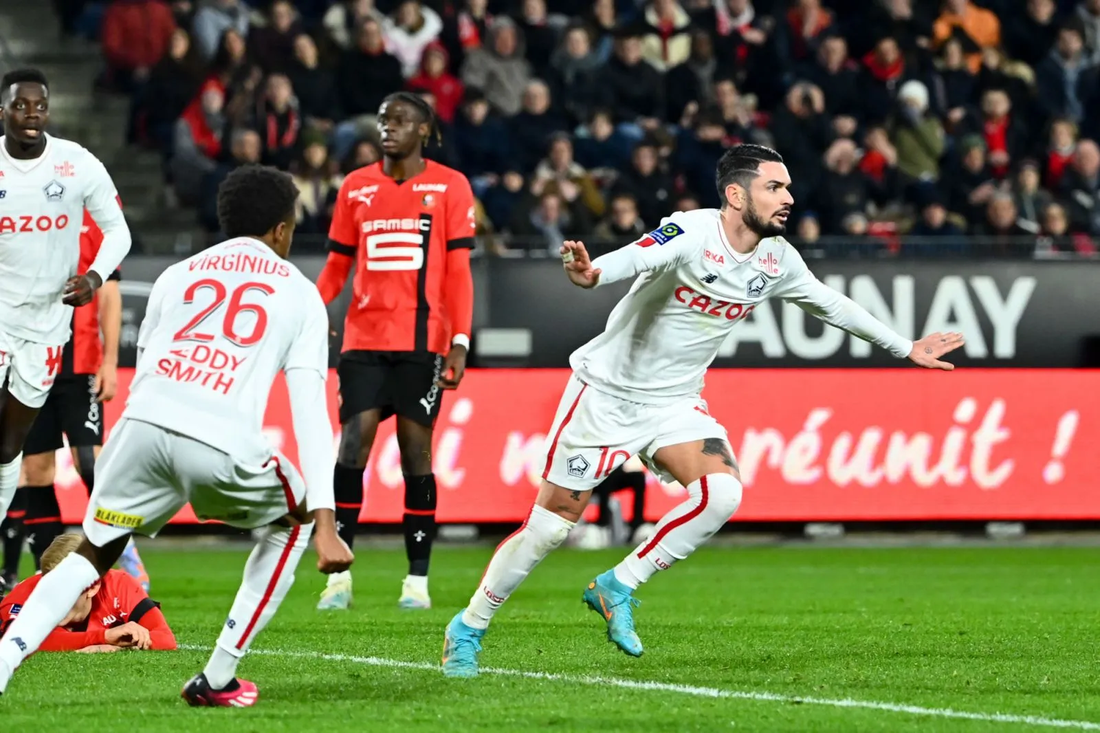 Lille domine Rennes