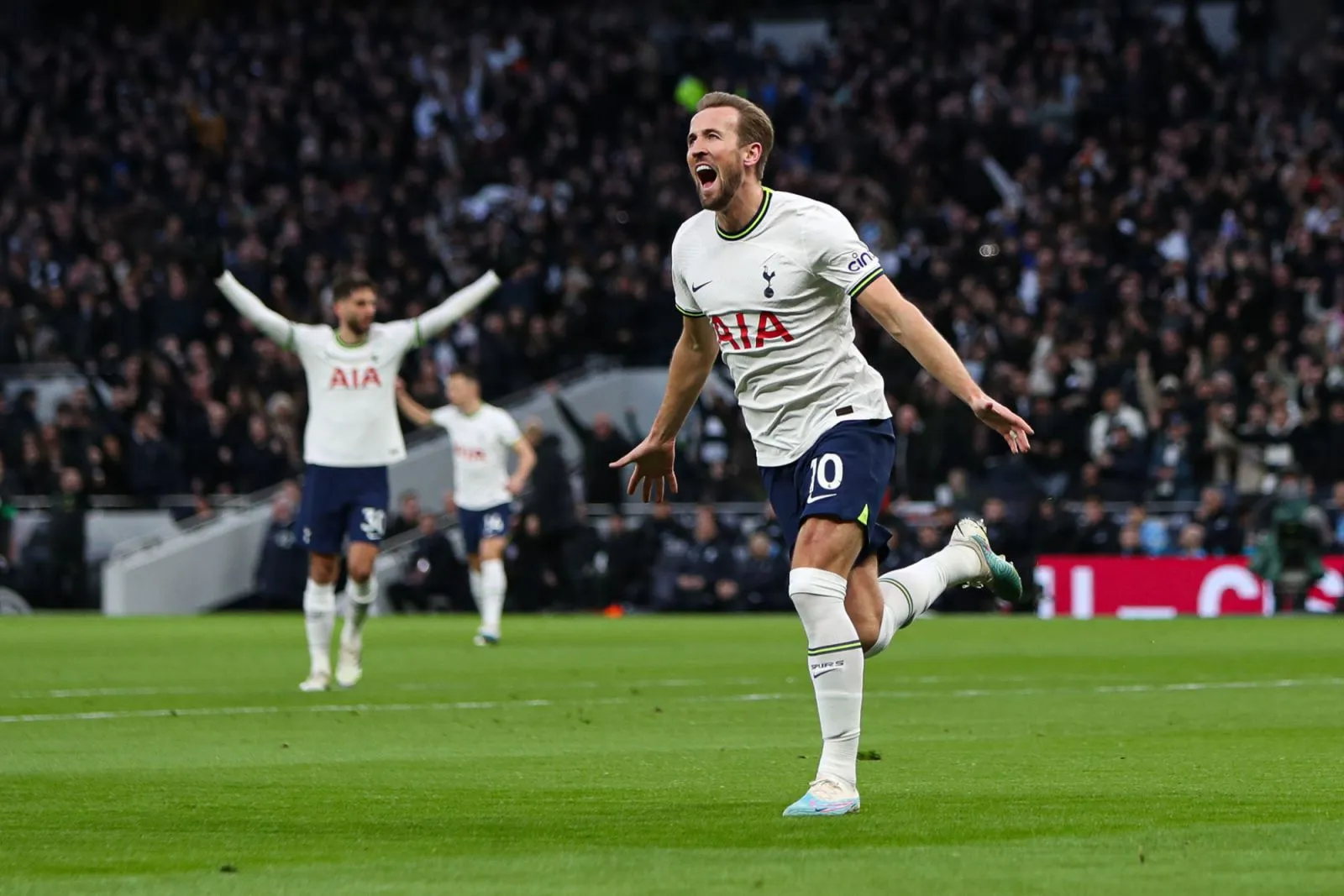 Harry Kane (Tottenham) a marqué contre Manchester City, dimanche 5 février 2023. / Premier League