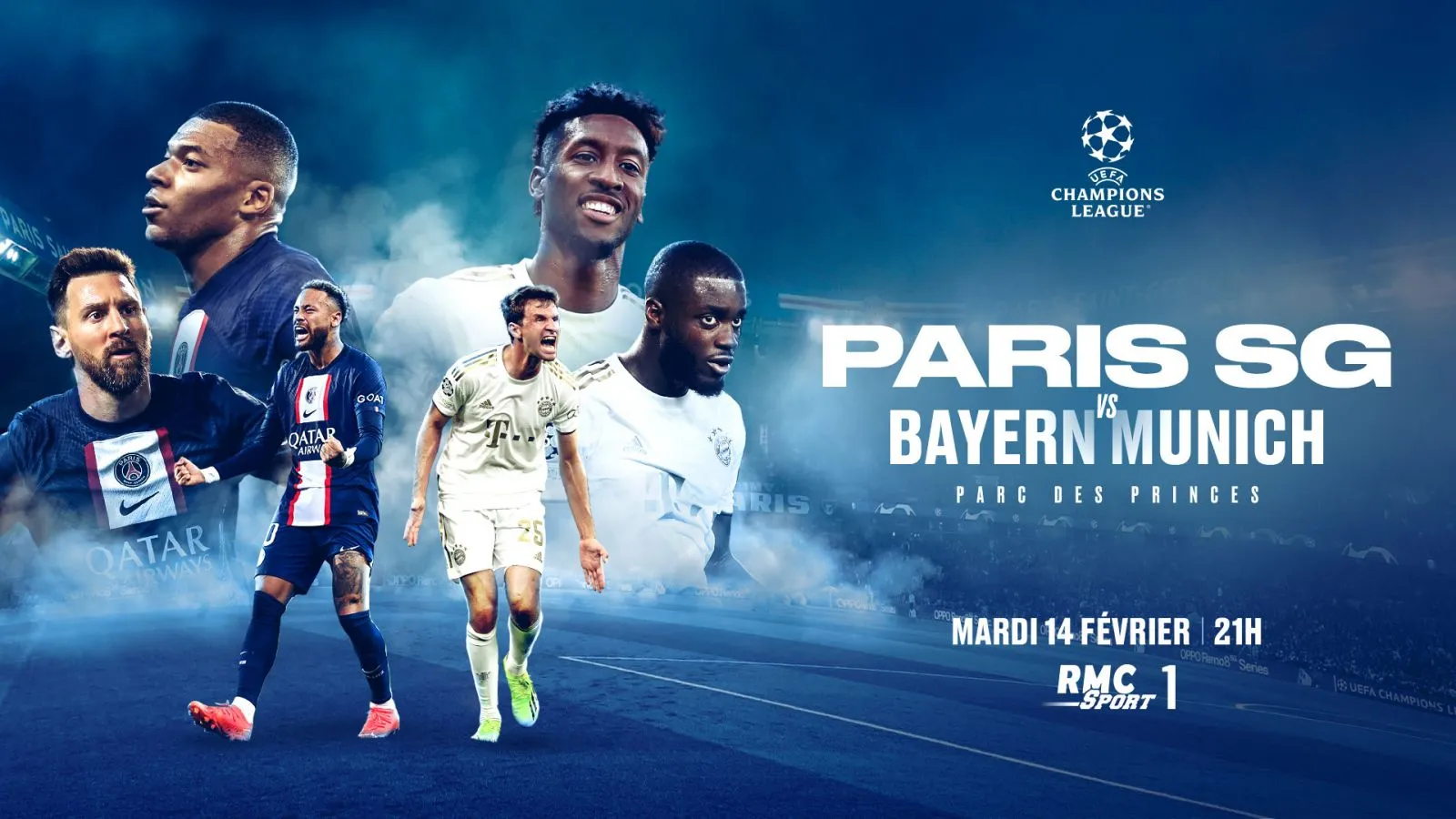 PSG – Bayern : L&rsquo;affiche des 8es de C1 est sur RMC Sport !