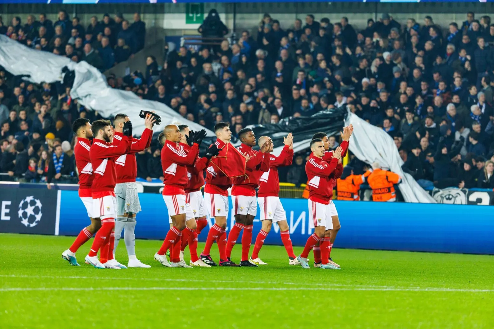 Benfica continue sur sa lancée face à Bruges