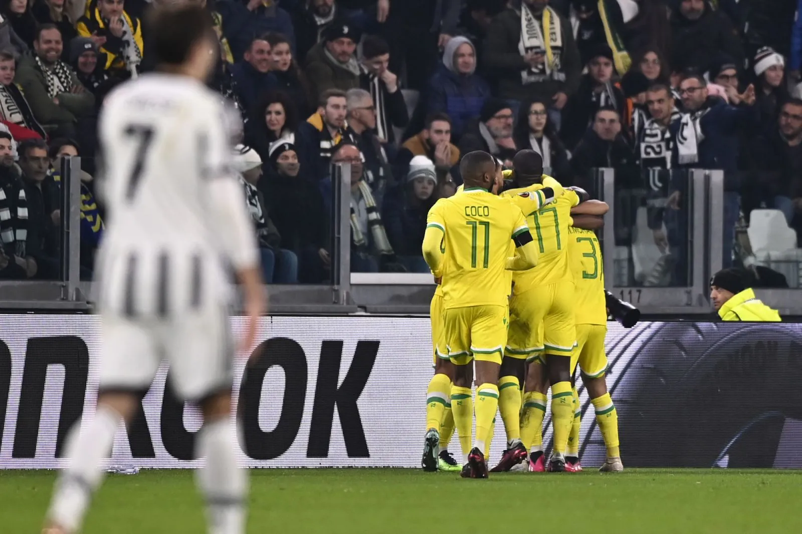 Nantes pousse la Juve au nul