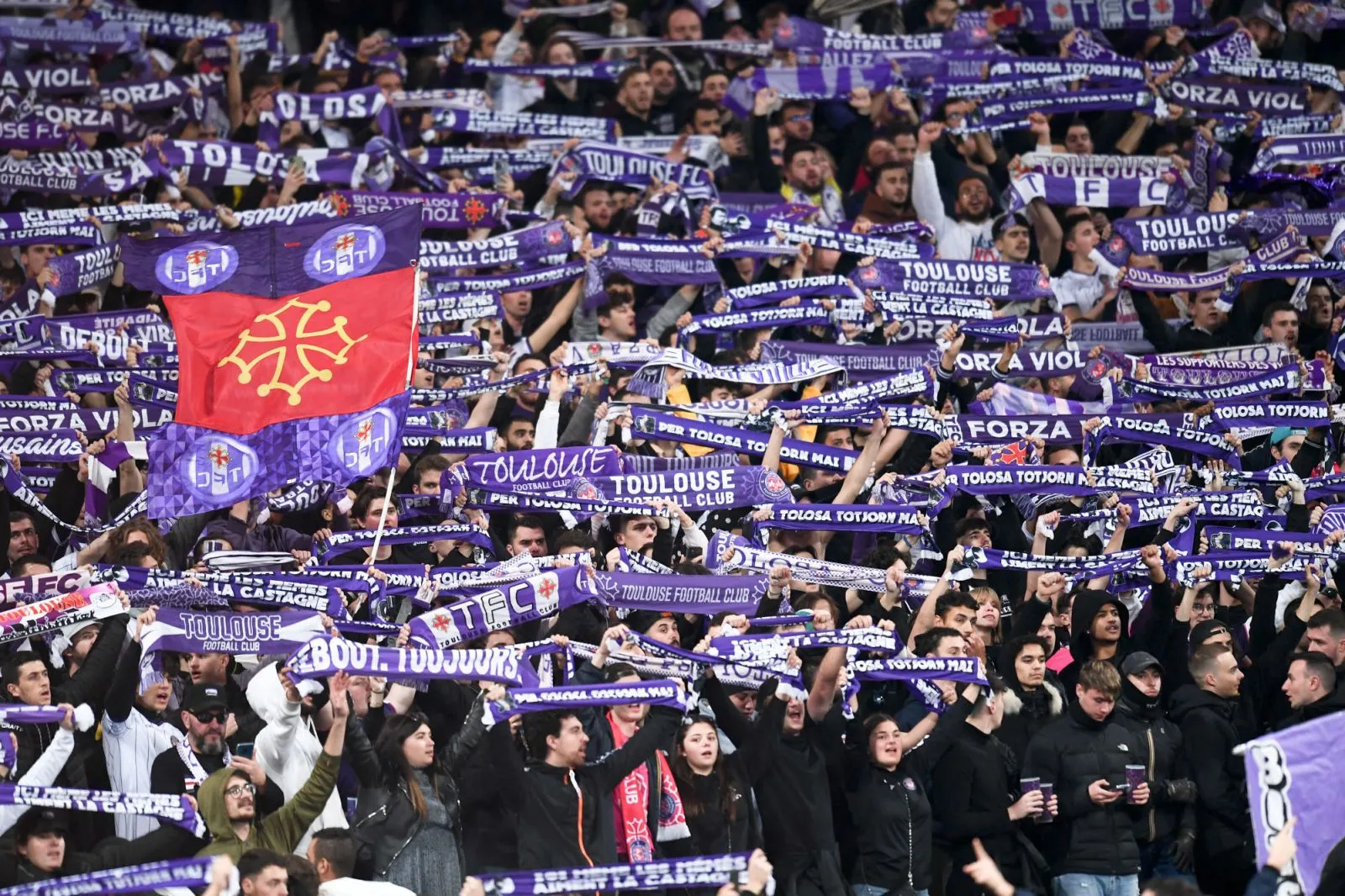 Le Stadium a vibré en violet