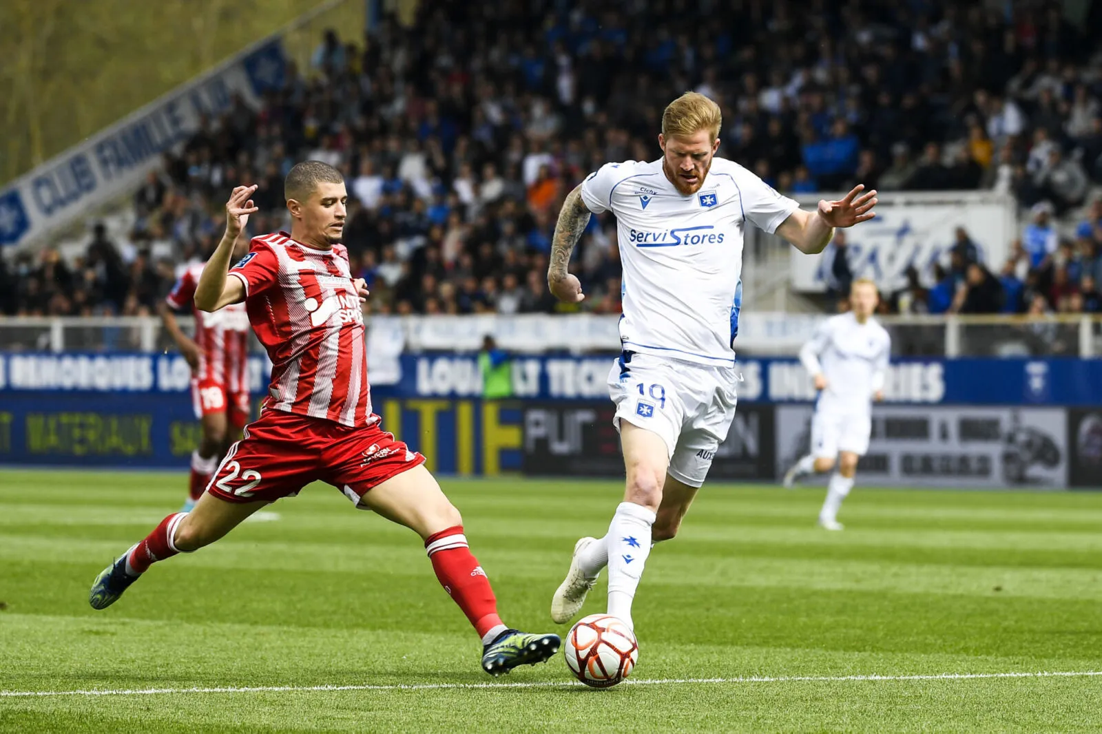 Auxerre braque Dunkerque