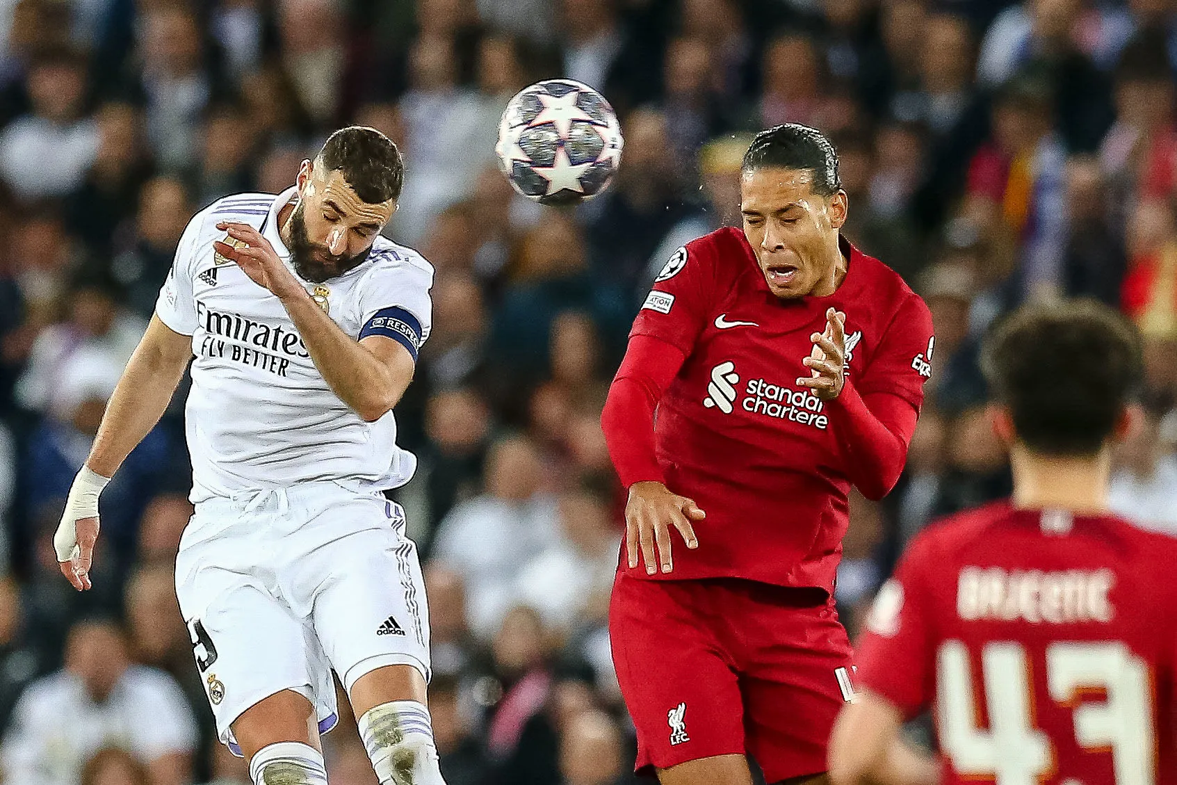 La stat forte de Karim Benzema, ennemi numéro 1 de Liverpool en Europe