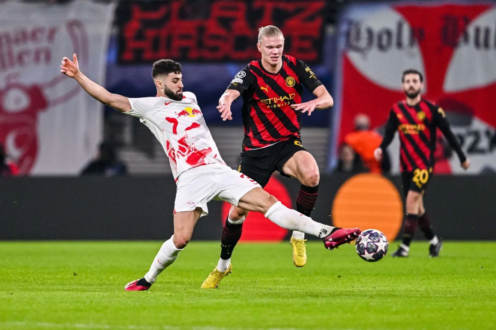 Leipzig ne se laisse pas faire par City
