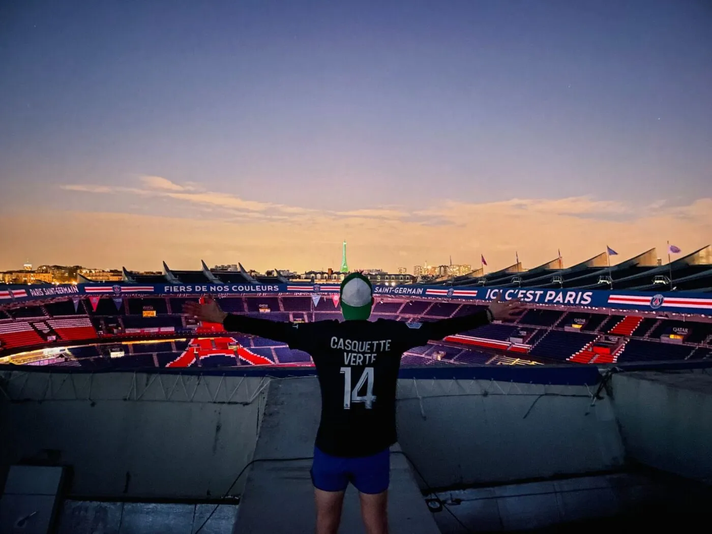 Casquette Verte : «<span style="font-size:50%">&nbsp;</span>Je rêve de courir à côté de Pauleta<span style="font-size:50%">&nbsp;</span>»