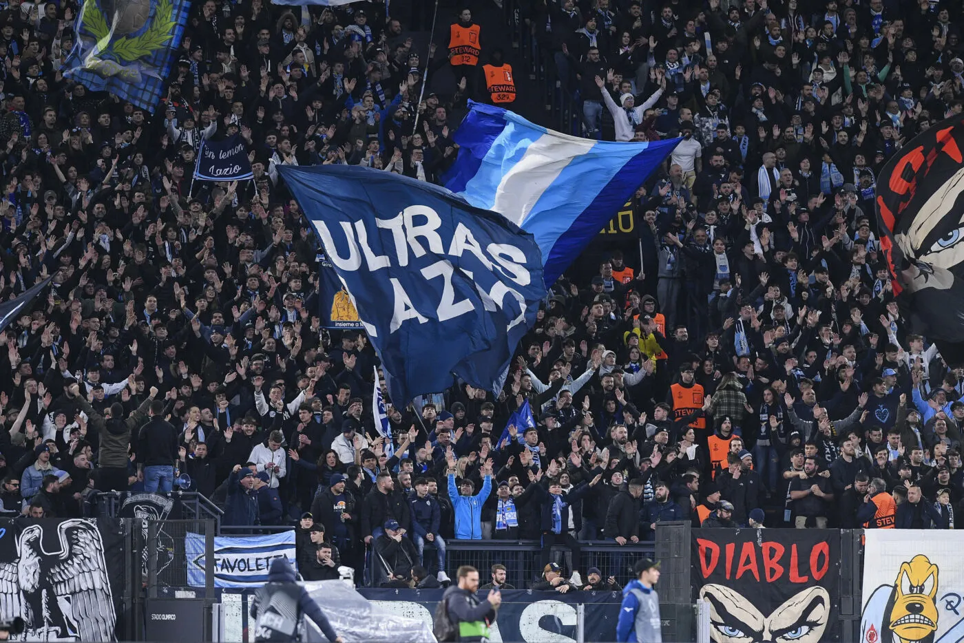 Les supporters de la Lazio (encore) accusés d&rsquo;antisémitisme