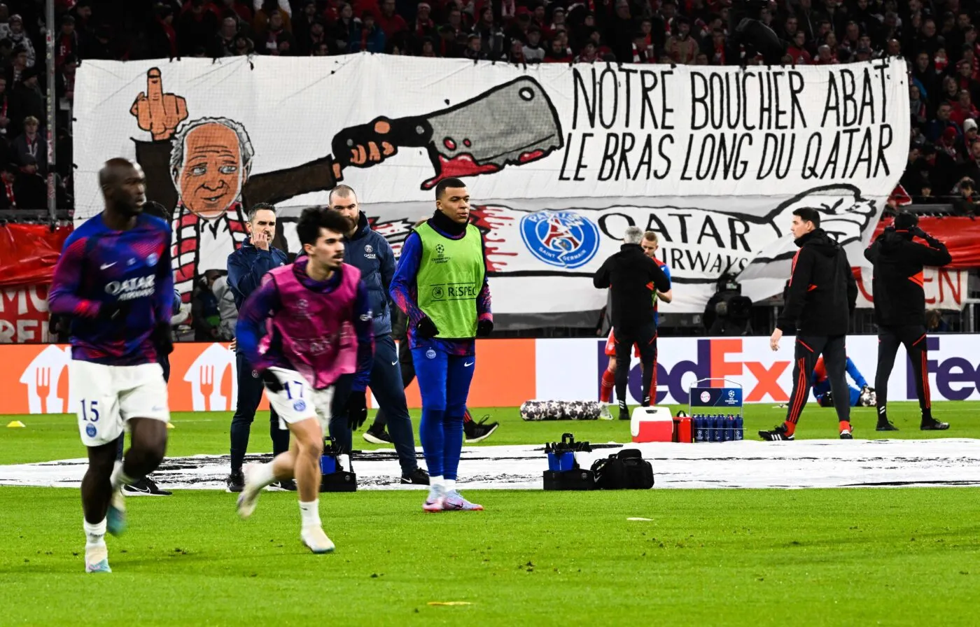« Ce qui réunit le Bayern et le PSG, c'est d'être sponsorisé par le Qatar »