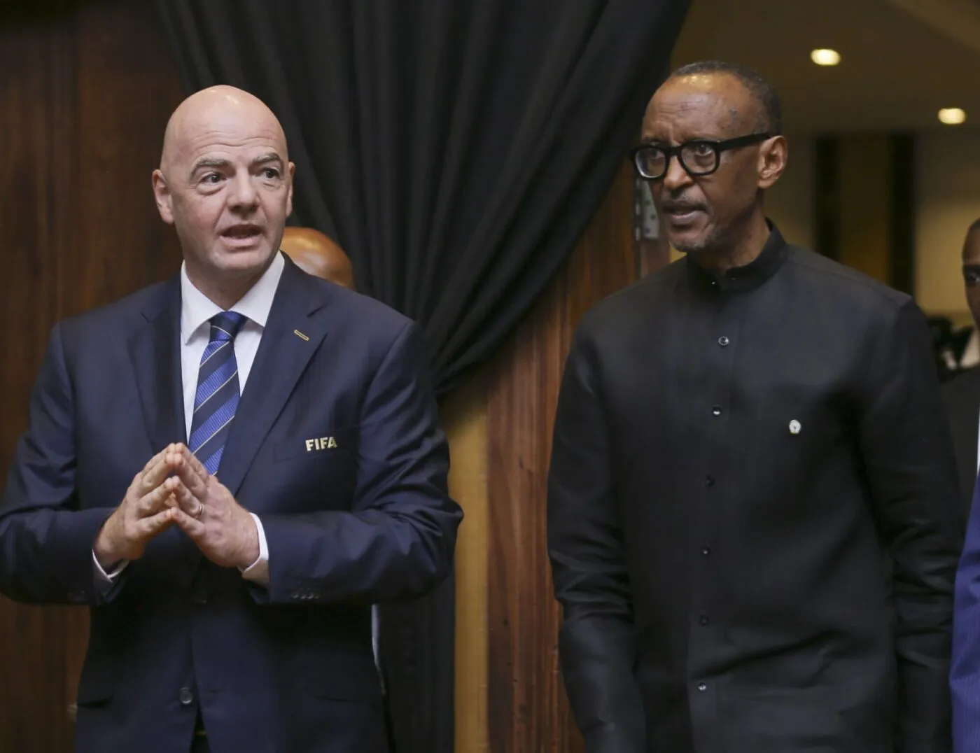 Infantino compare son «<span style="font-size:50%"> </span>combat<span style="font-size:50%"> </span>» à la tête de la FIFA à celui du Rwanda après le génocide