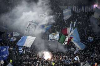 Un maillot néo-nazi repéré en tribune lors du derby de Rome