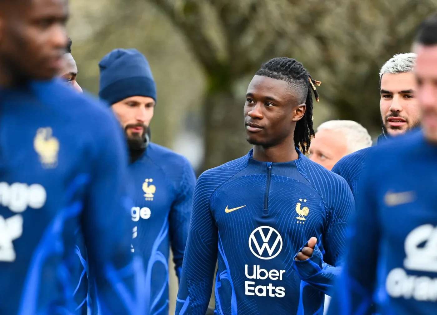 Camavinga latéral : le spectacle et l'impro