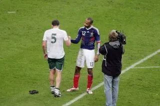 La main de Thierry Henry diffusée par le staff irlandais pour motiver les joueurs