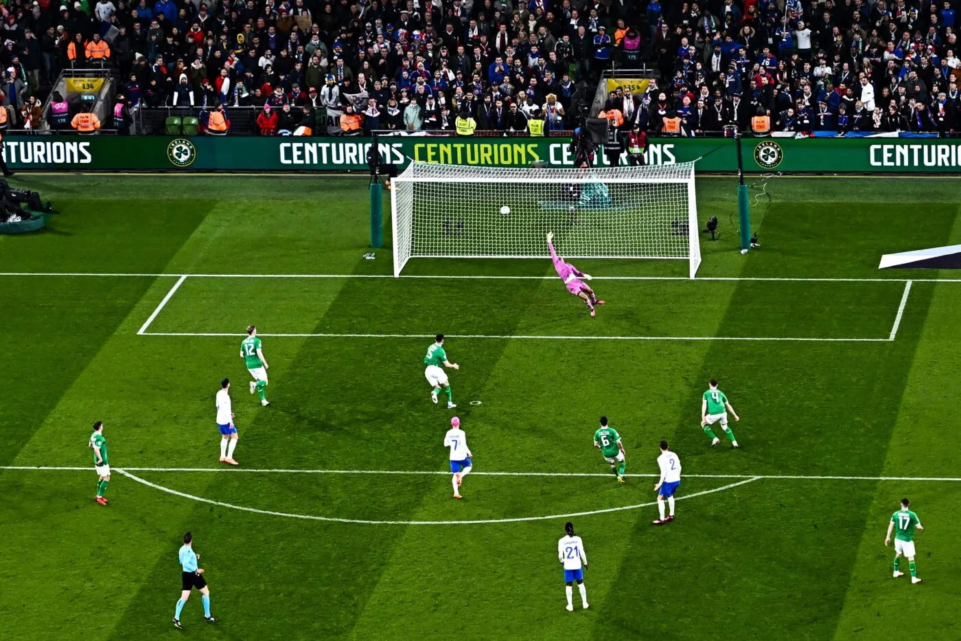 Second rebond Pavard