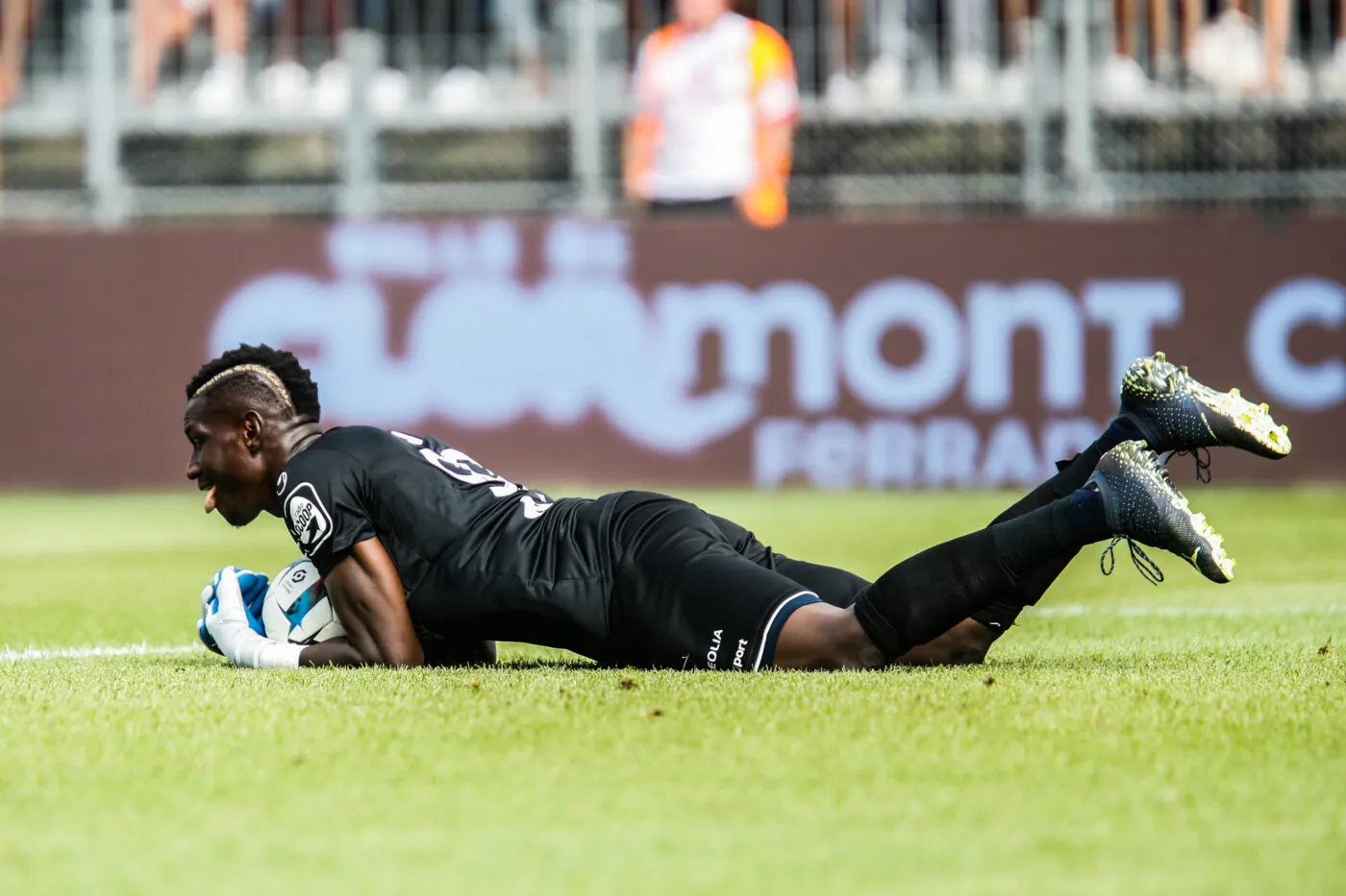 Mory DIAW of Clermont during the Ligue 1 Uber Eats match between Clermont Foot 63 and OGC Nice at Stade Gabriel Montpied on August 21, 2022 in Clermont-Ferrand, France. (Photo by Romain Biard/Icon Sport)