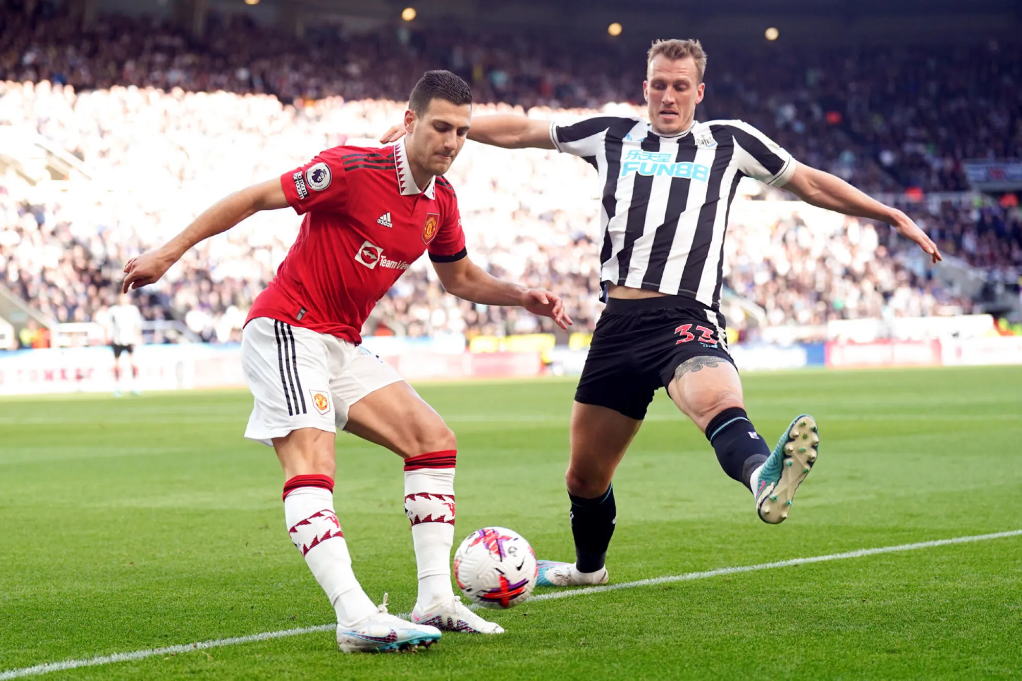 Newcastle dompte Manchester United