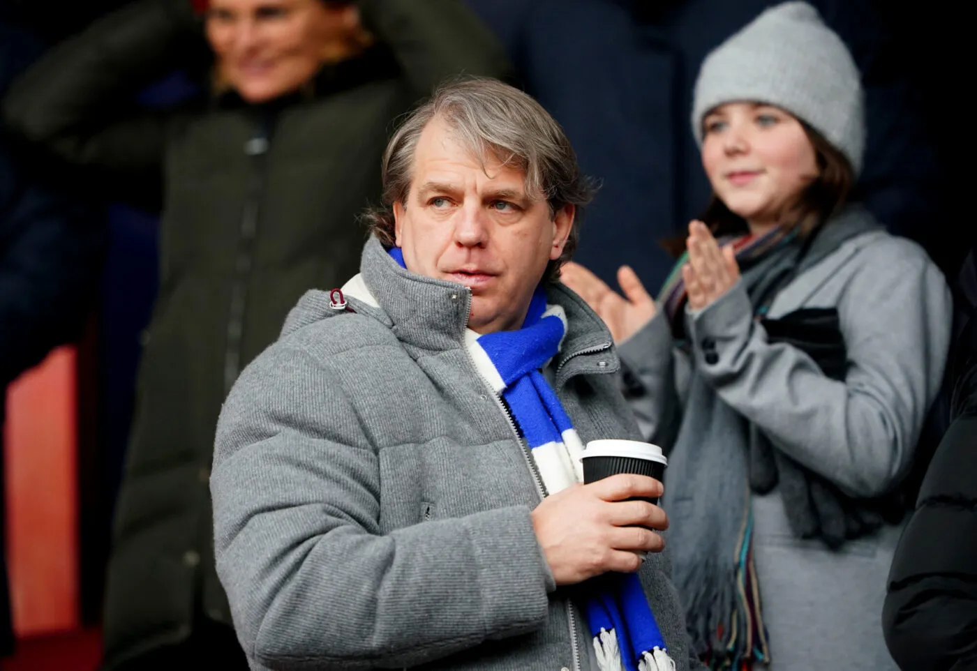 Chelsea owner Todd Boehly in the stands ahead of The FA Women's Continental Tyres League Cup final match at Selhurst Park, London. Picture date: Sunday March 5, 2023. - Photo by Icon sport