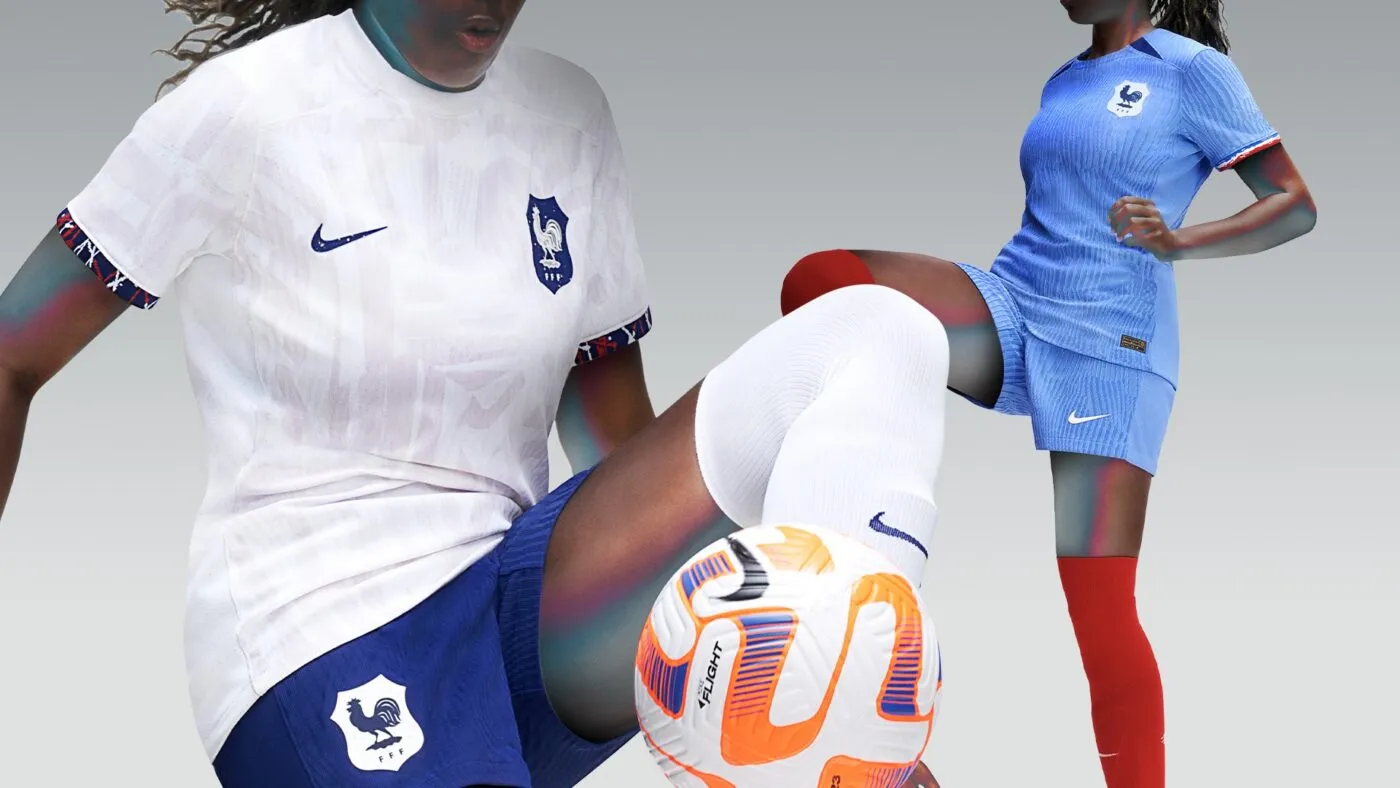 Les maillots de l&rsquo;équipe de France féminine pour la Coupe du monde 2023 dévoilés