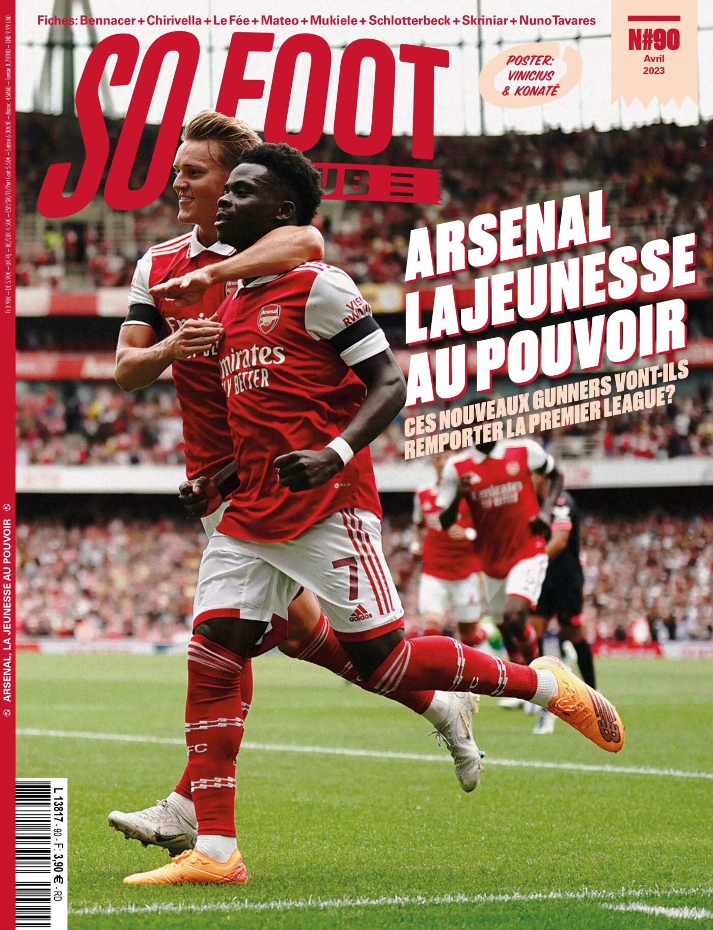 Au sommaire de SO FOOT CLUB : Arsenal en route vers l'exploit ?