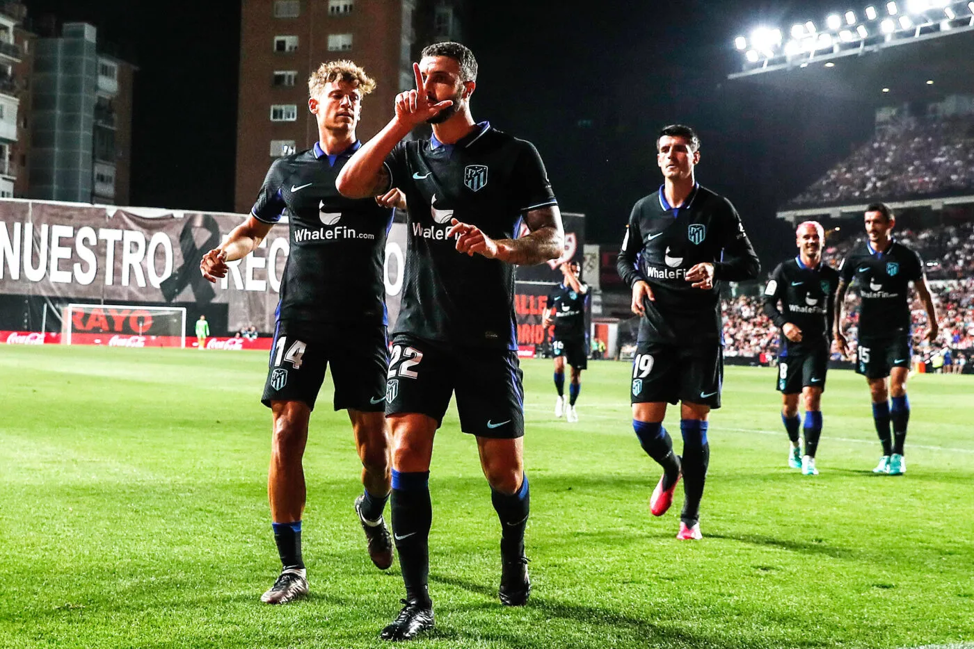 L'Atlético écarte le Rayo et revient sur le Real