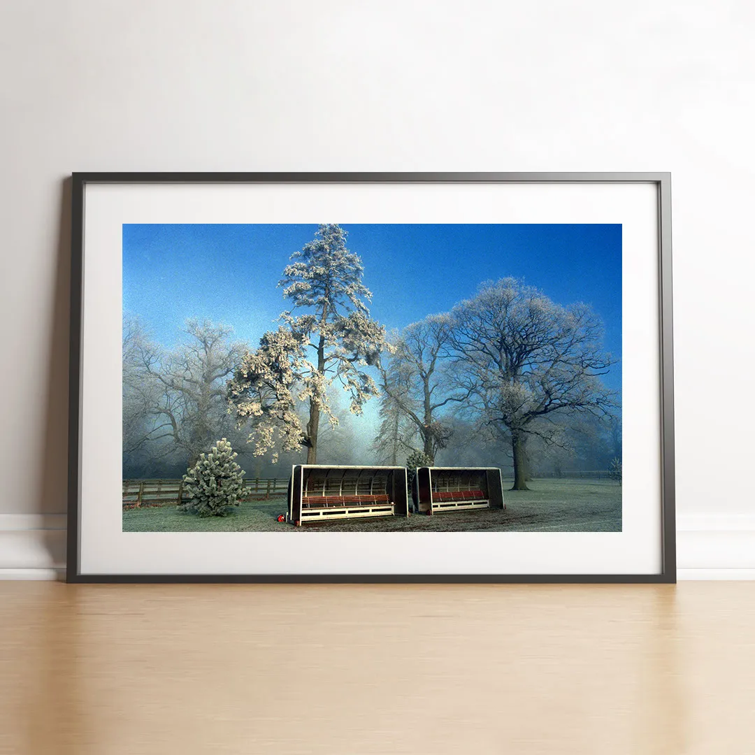 Banc de touche anglais en hiver, 1999