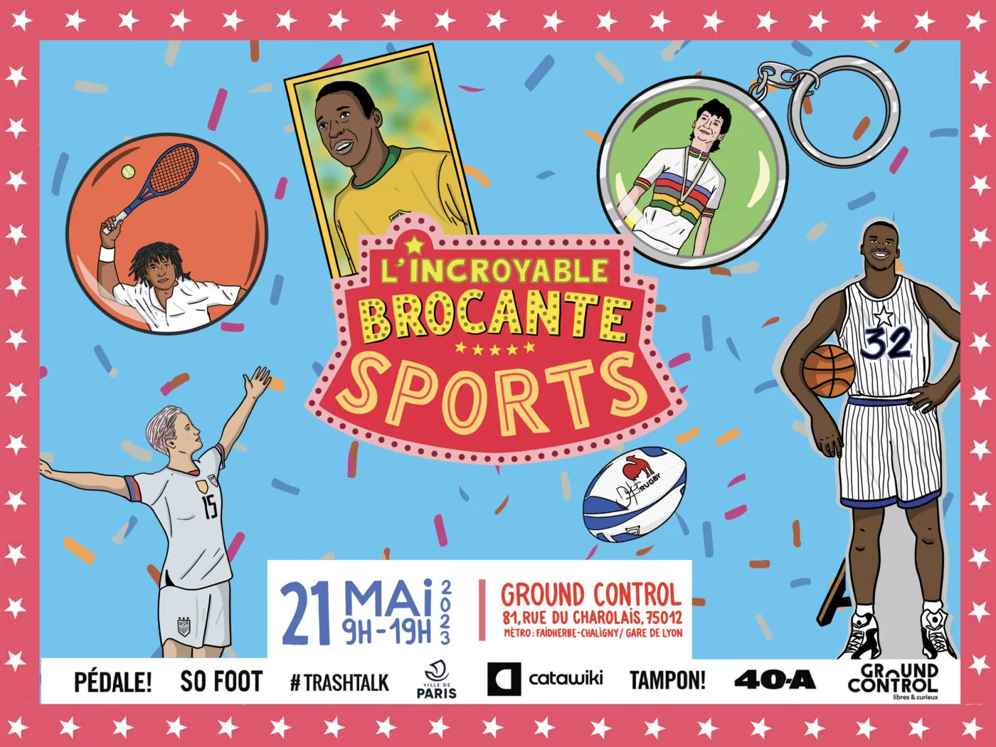J-1 avant le retour de notre «<span style="font-size:50%">&nbsp;</span>Incroyable Brocante Sports<span style="font-size:50%">&nbsp;</span>» ce dimanche !