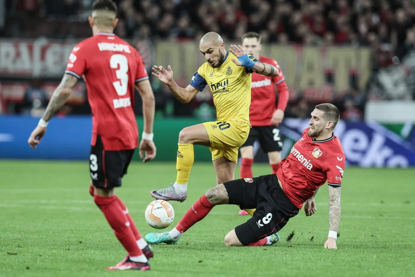 Leverkusen arrache le nul contre l&rsquo;Union saint-gilloise