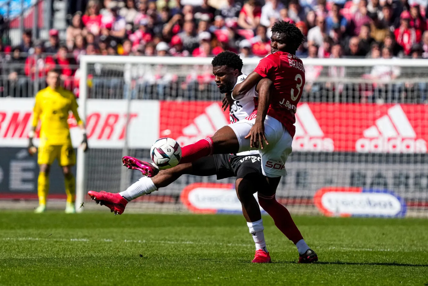 Brest serein contre Nice