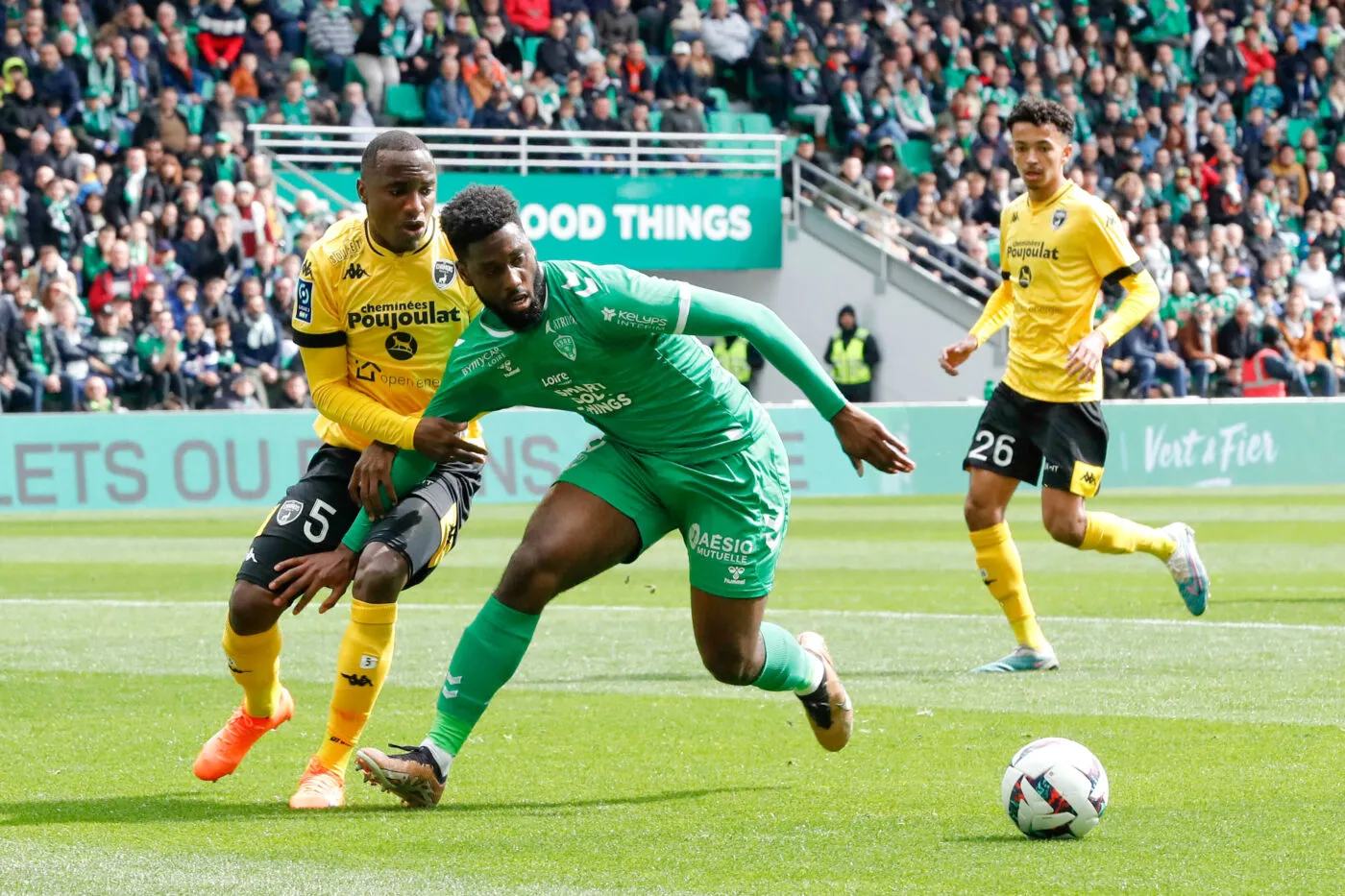 Jean-Philippe Krasso, le géant vert de l'ASSE