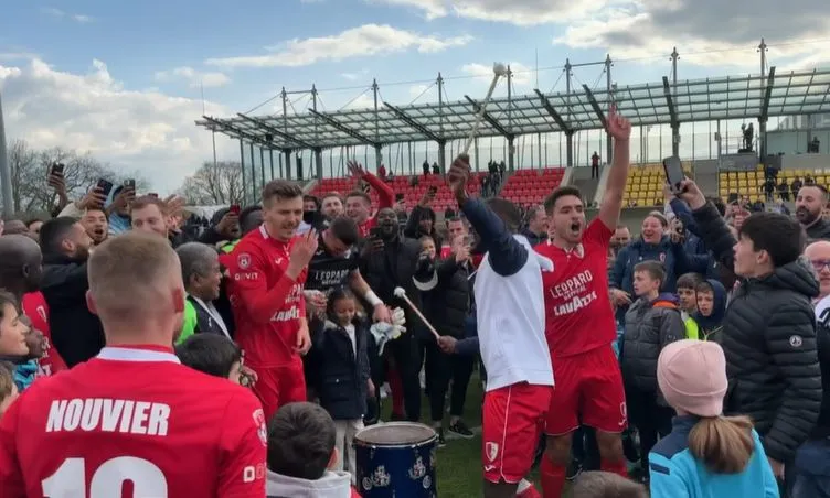 Choc totalement frappadingue entre le Swift Hesperange et Dudelange !