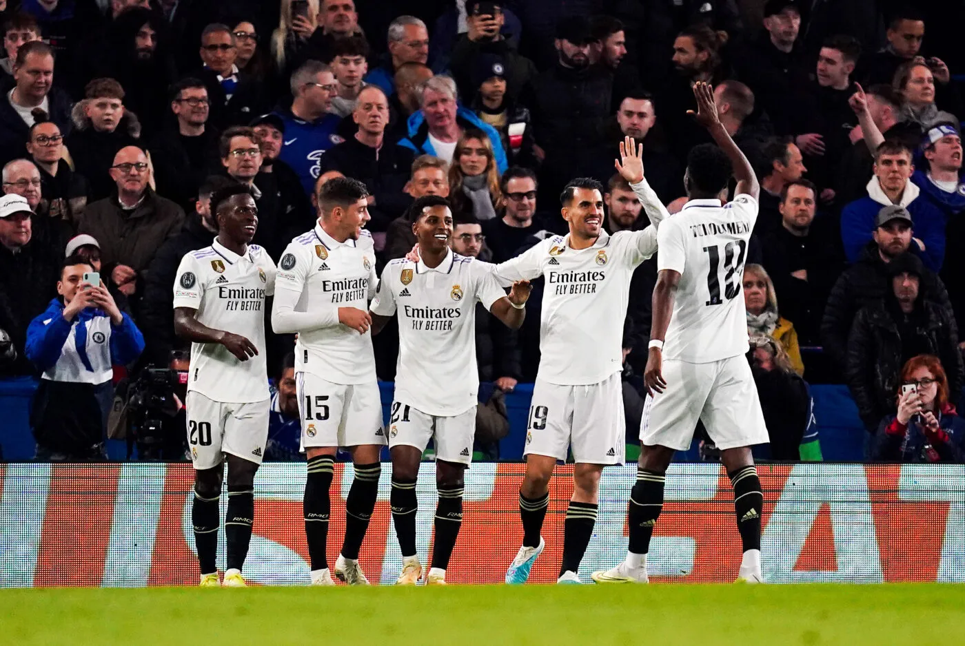 Le Real Madrid en maîtrise face à Chelsea