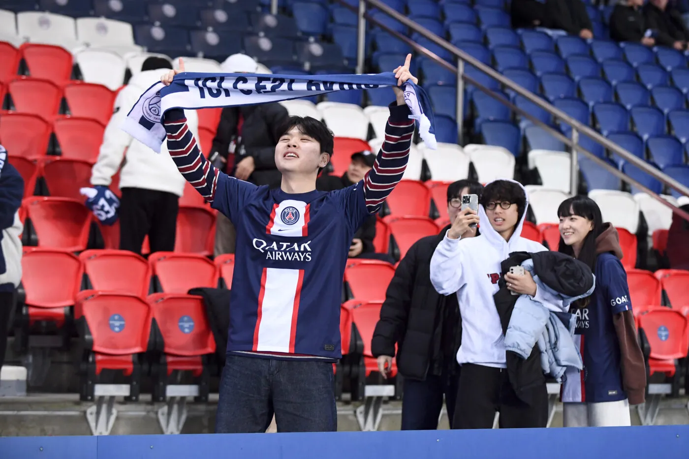 Illustration during the Ligue 1 Uber Eats match between Paris Saint Germain and Angers SCO at Parc des Princes on January 11, 2023 in Paris, France. (Photo by Philippe Lecoeur/FEP/Icon Sport)