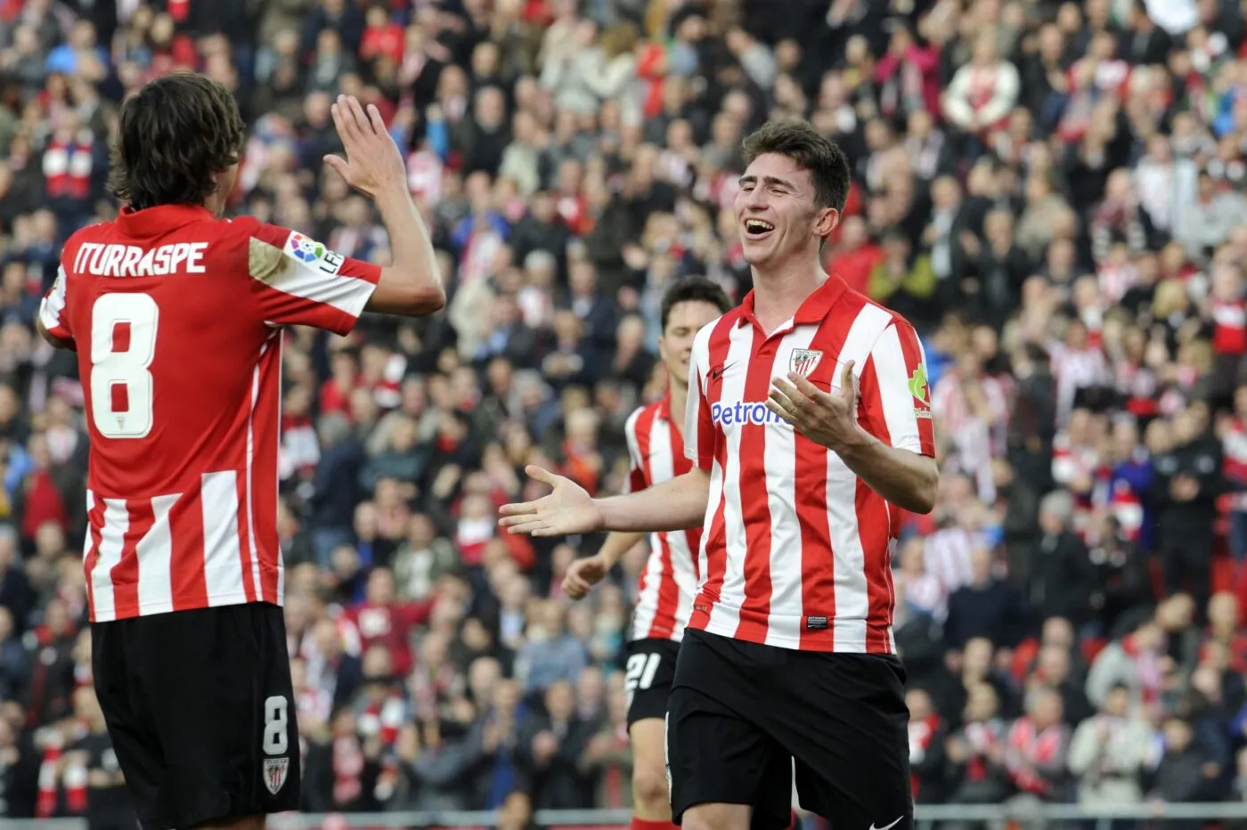 Joie Aymeric Laporte - 11.01.2014 - Athletic Bilbao / Almeria - Liga