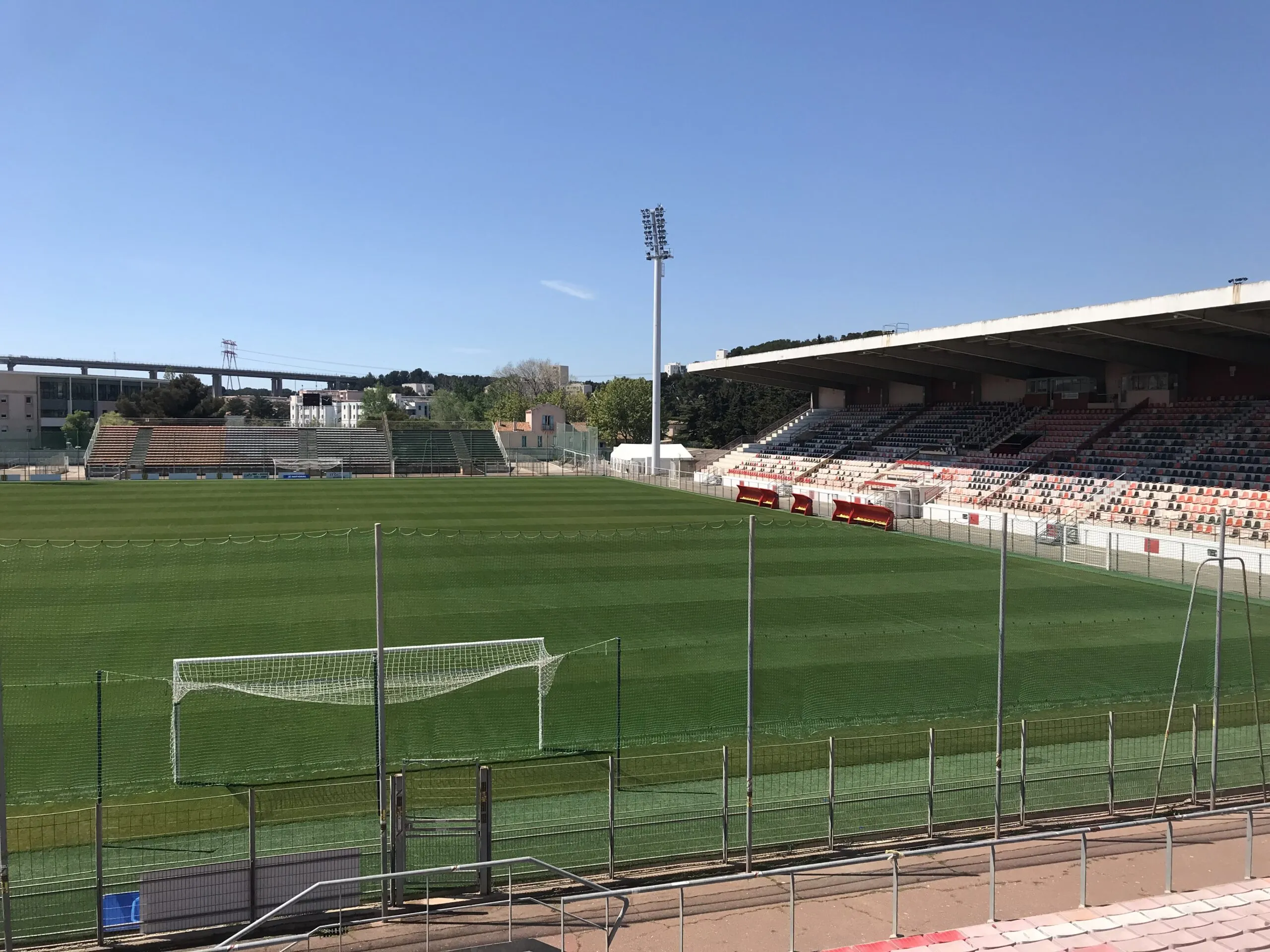 Le stade Francis Turcan de Martigues.