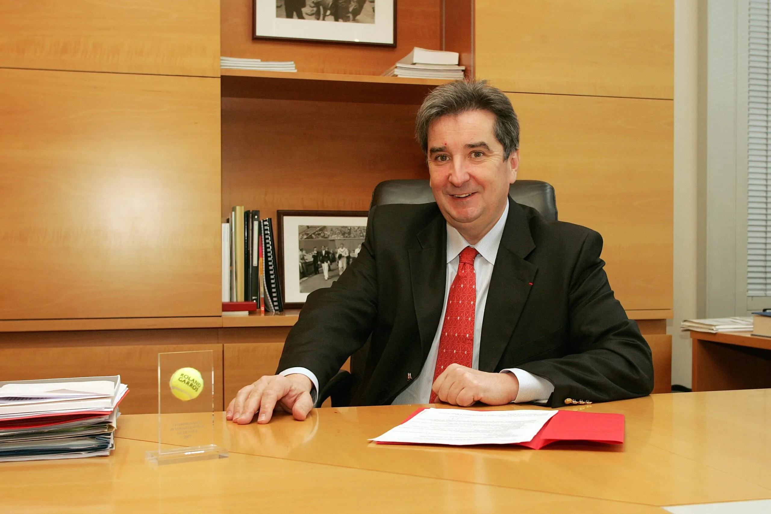 Jean Francois VILOTTE -15.02.2008 - Directeur general du tournoi de Roland Garros et de la Federation Francaise de Tennis