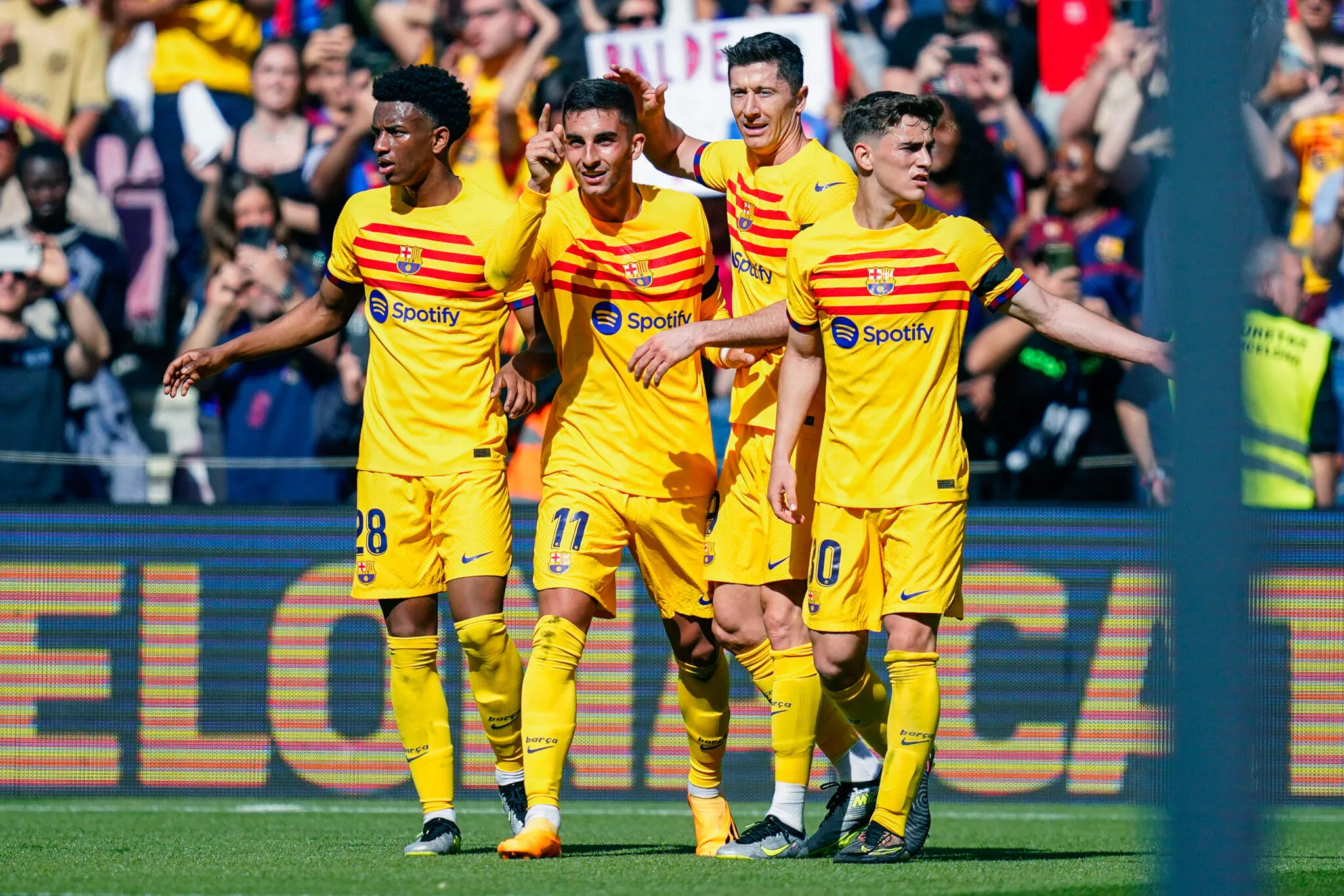 Le Barça écarte l&rsquo;Atlético et plie la Liga