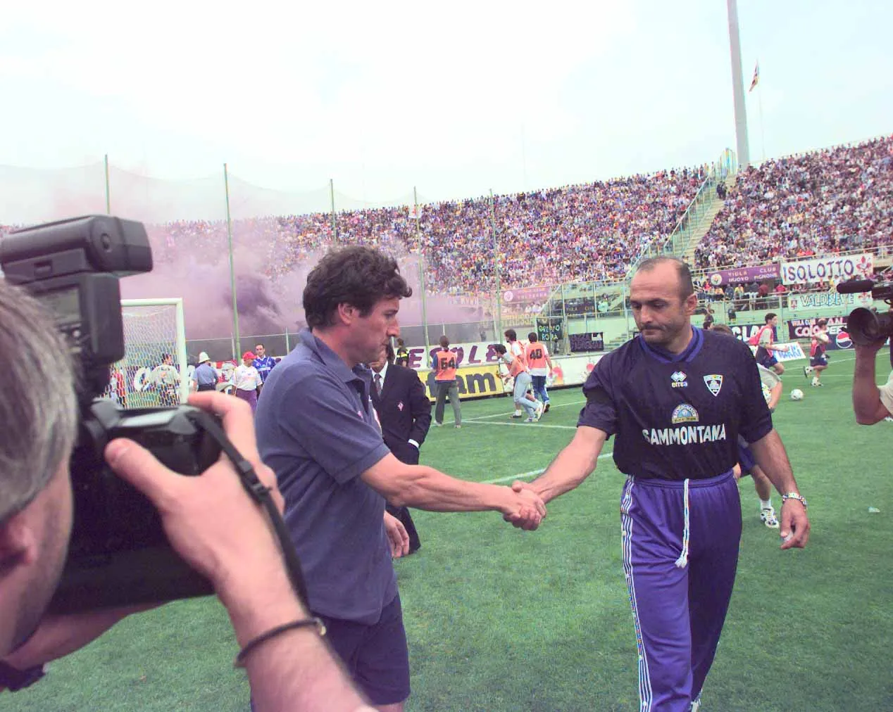 Alberto Malesani et Spalletti lors de la saison 97/98 &#8211; © Massimo Sestini