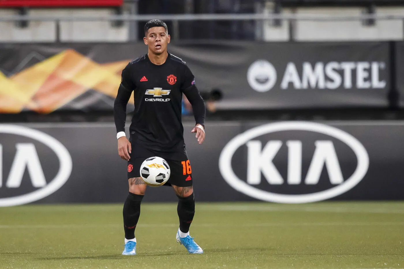 Marcos Rojo n'oublie pas sa concurrence avec Harry Maguire à MU