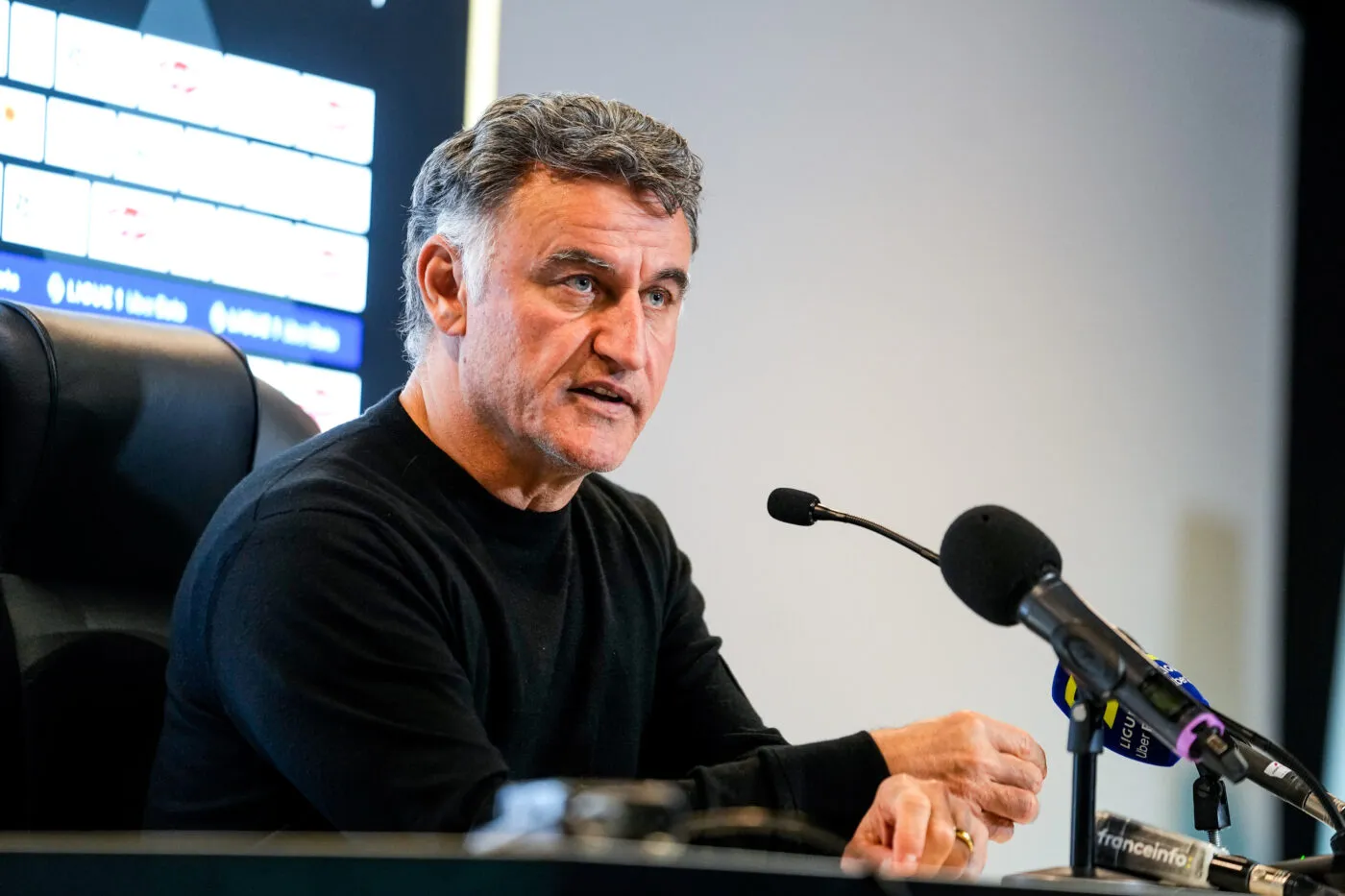 Christophe Galtier s&rsquo;explique sur les jeunes