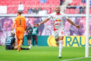 Leipzig et Nkunku dominent Hoffenheim, l'Union et Leverkusen dos à dos
