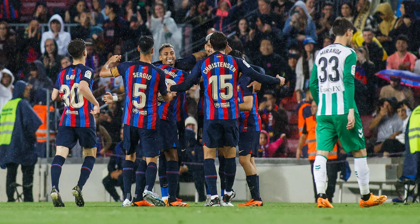 Le Barça détruit le Betis