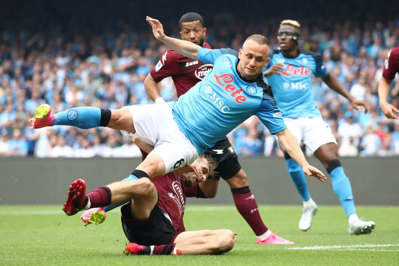 La Salernitana retarde le titre du Napoli