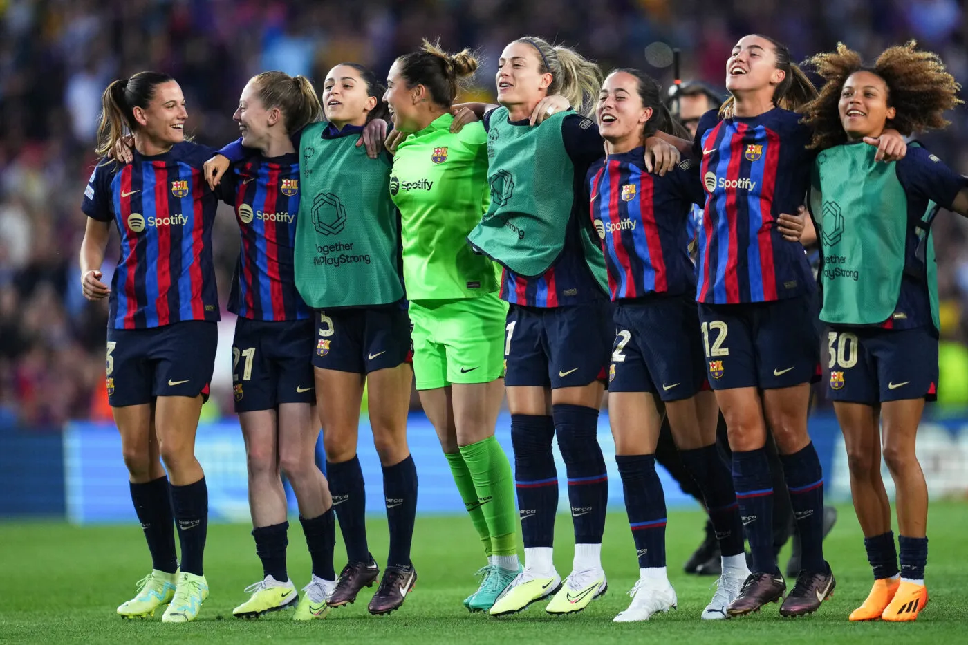 Liga F : le Barça célèbre son titre avec le retour d&rsquo;Alexia Putellas