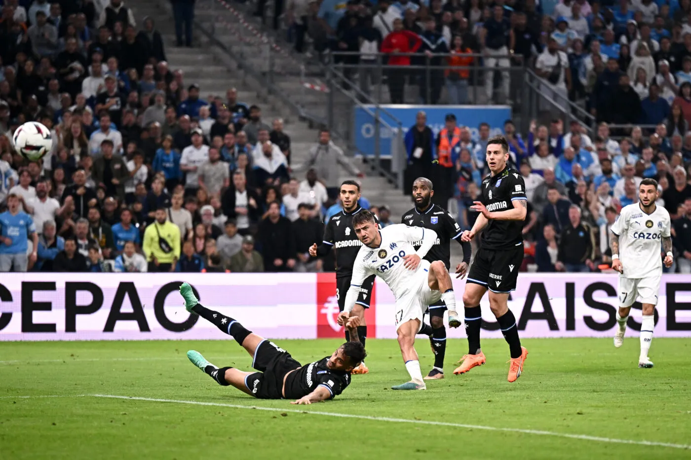L'OM renverse Auxerre