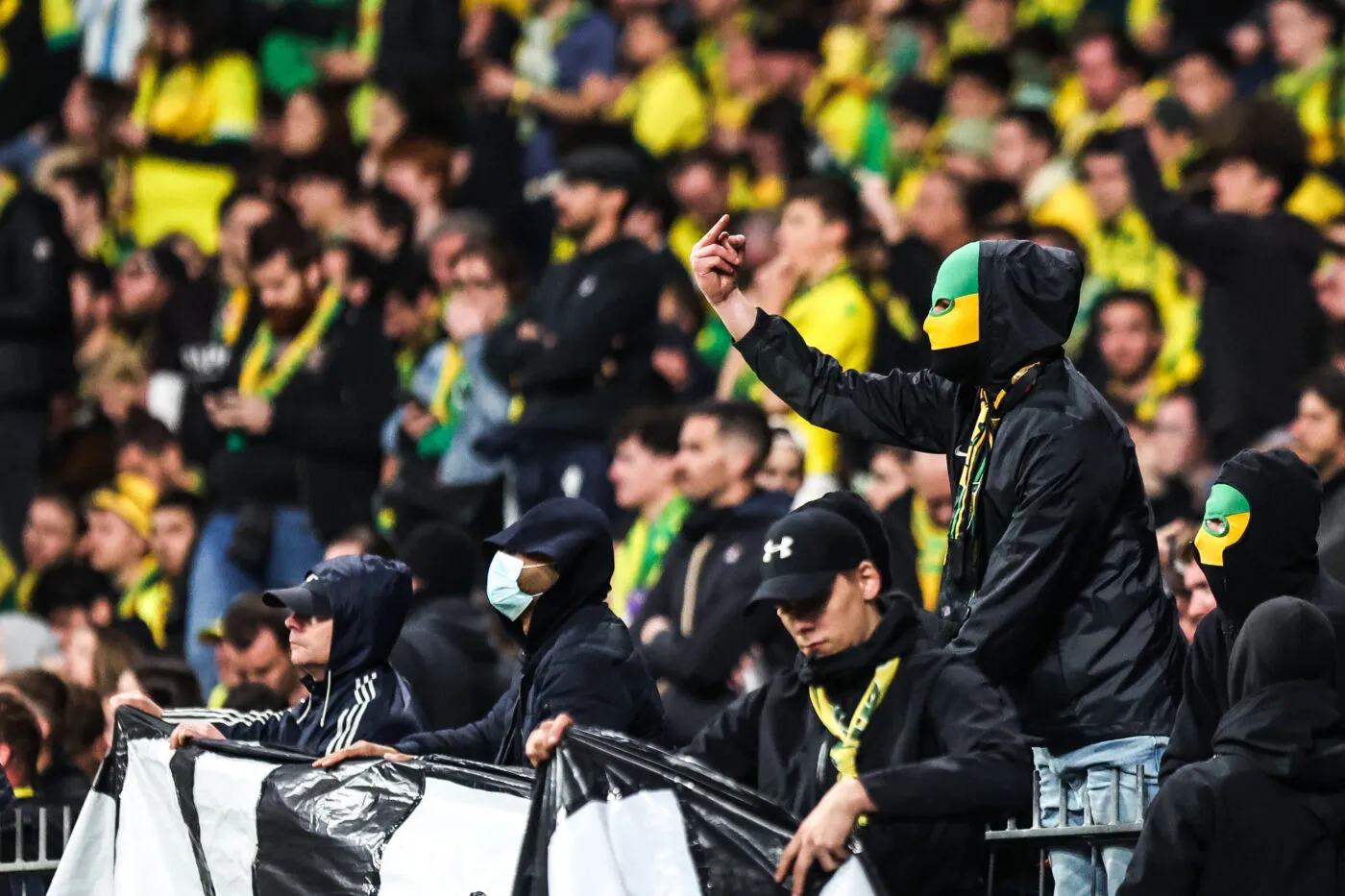 Des supporters du FC Nantes ont rencontré les joueurs au centre d&rsquo;entraînement