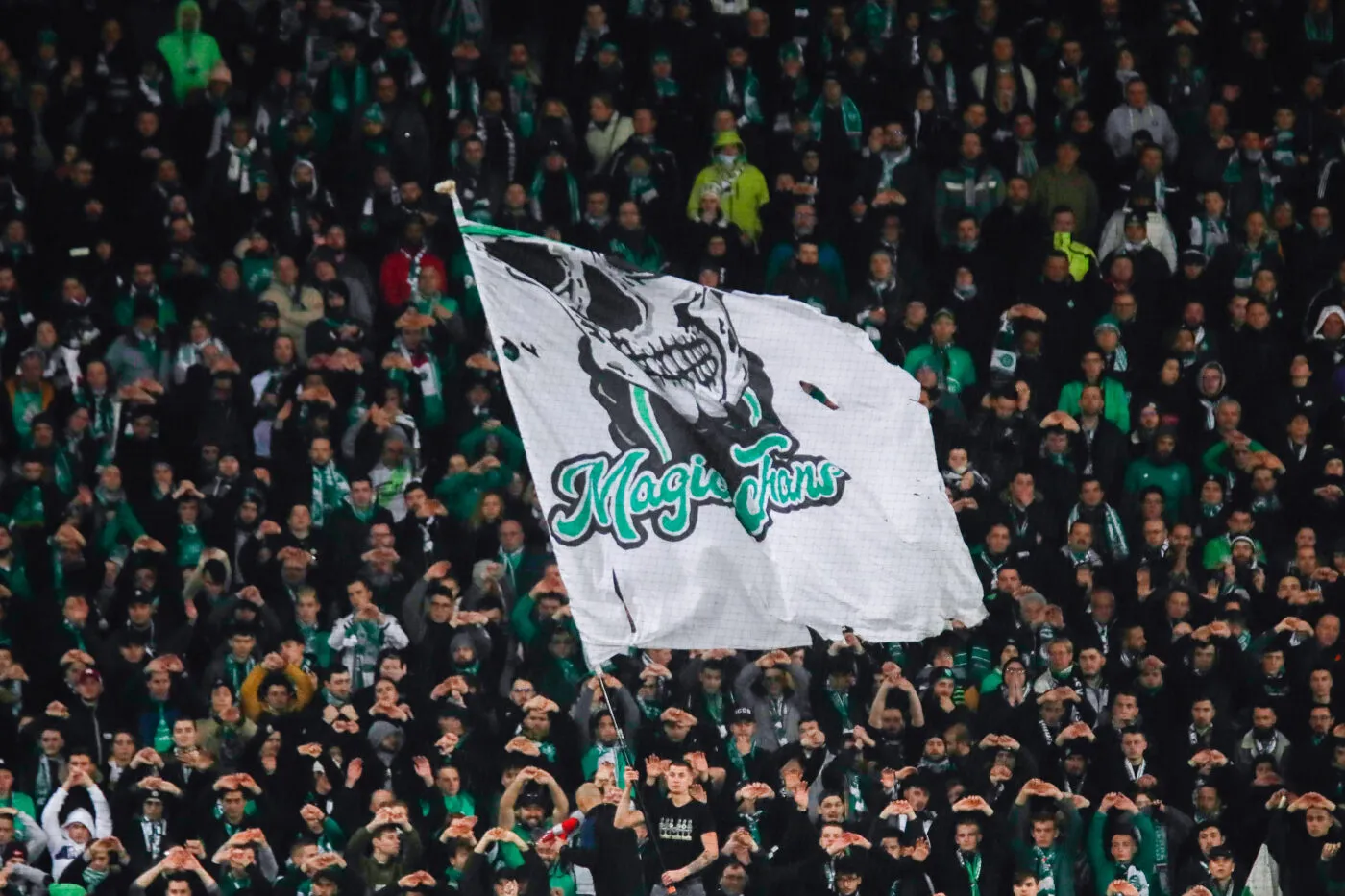 ASSE : le Kop Nord sera fermé face à Quevilly-Rouen